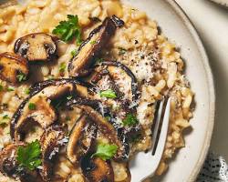 Creamy Mushroom Risotto Cover